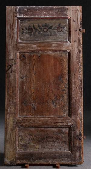 Dörr, bemålad, Närke, 1700-tal