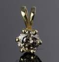 Brillant vedhæng ca. 0.40 ct.