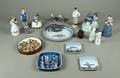 Kgl. og BG, figurer, askebægre m.m., porcelæn 17