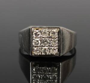 Diamantring Ca. 0.63 ct 