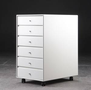 Peter J. Lassen. Montana modul, hvid MDF 
