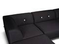 Morten Voss. THE SOFA TWENTYONE. Modulsofa med udskiftelige knapper. Antracit grå med Cool Grey knapper