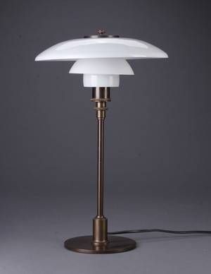 Poul Henningsen, bordlampe, model TrePH