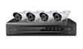 Overvågningsanlæg - Sæt med bl.a. 4 kameraer