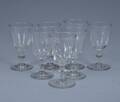 Samling ældre glas. Ca. 1900 7