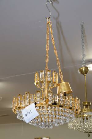 Kristallkrona 35x50 cm