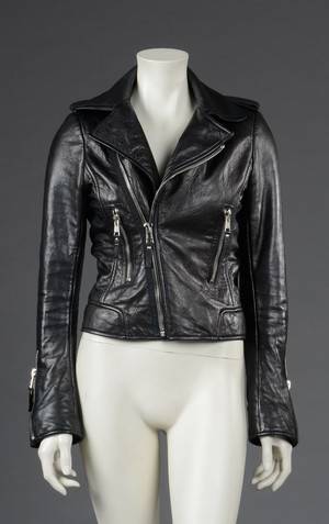 Balenciaga skindjakke str 40