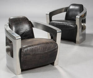 Møbelproducent. Par lænestole, 2000tallet 2