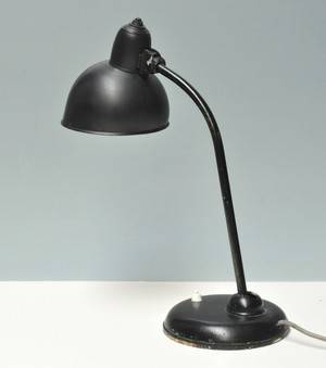 Christian Dell, Kaiser Idell.Bordlampe, model 6556  