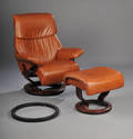 Ekornes. Stressless hvilestol samt skammel. 2