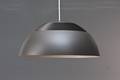 Arne Jacobsen, pendel, model AJ, grålakeret metal
