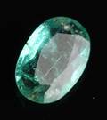 Uindfattet smaragd. Ca. 1.09 ct