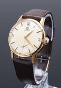 Omega, herrearmbåndsur, rustfrit stål  double 