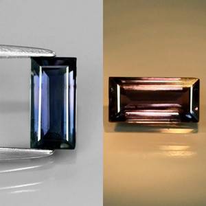 Uindfattet safir - ca. 0.81 ct