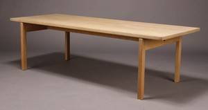 Wegner, sofabord, massiv egetræ