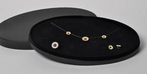 Aagaard - Margueritsmykkesæt - halskæde ørestikkere og ring 3