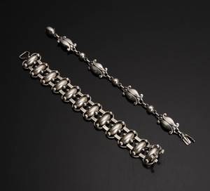 To armbånd. Georg Jensen m.fl 2