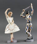 Bing og Grøndahl. To figurer Harlekin og Columbine 2 