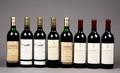 En samling rødvine fra Château de Caïx. 8
