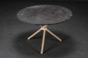 Eberhart sofabord model EH2 af armeret sort beton
