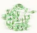 Uindfattede tsavoriter. Ca. 1.92 ct