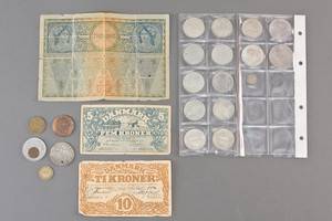 Danmark, samling mønter