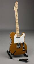 Elguitar, Bryan Watts, T-style, gold.