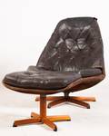 MS Design, Lounge Sessel mit Ottoman  Fußhocker 2