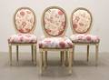 Stolar, 4 st, gustaviansk stil 4