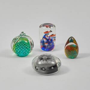 Konstglas, 4 delar