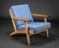 Hans. J. Wegner. Lænestol model GE-290