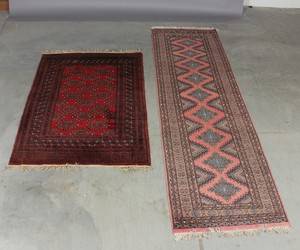 Tæpper. 185 x 125, 315 x 95 cm. 2