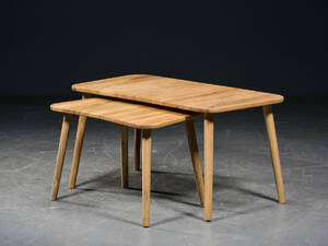 Butterfly indskudsborde i oliebehandlet massiv eg Denne vare er sat til omsalg under nyt varenummer 4683326