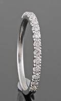 Diamond ring in 18kt approx. 0.30ct This lot has been put up for resale under the new lot no. 3349355