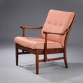 Dansk møbelproducent. Lænestol, bøgetræ 