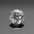 Uindfattet brillant, ca 0.58 ct