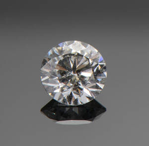 Uindfattet brillant, ca 0.58 ct