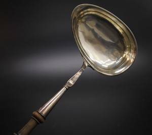 Soppslev, silver, Hans Georg Vogt 1860