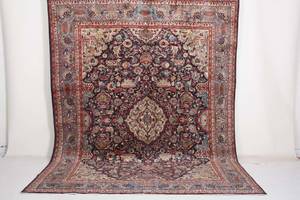 Persisk handknuten matta Kashmar,  mått 390x290cm.