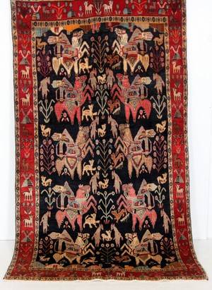Persisk Songhor 274 x 151 cm.