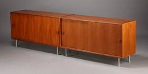 Dansk møbelproducent, par skænke, teak 2