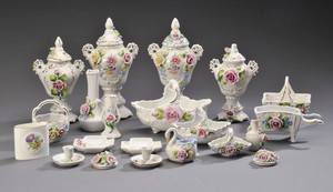 Samling tysk prydsporcelæn 2