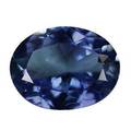 Uindfattet tanzanit. Ca. 1.22 ct 