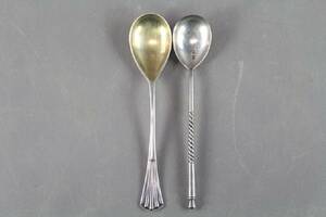 Skedar i silver 2 st