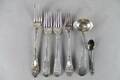 Bestick i silver 6 delar