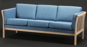 Herlufsholm sofaen, Tre pers. tremmesofa model Karrebæksminde.