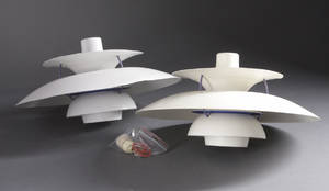 Poul Henningsen 1894-1967. To PH5 pendler  2