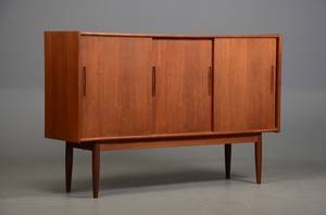 Skænk af teak, dansk design, 1960erne