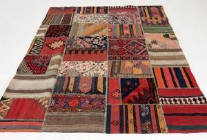 Matta, Patchwork kelim, 230x178 cm
