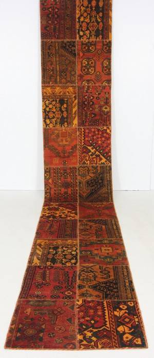 Matta, Patchwork carpet, 411x83 cm